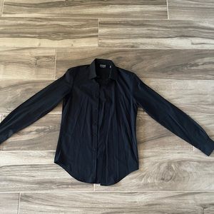 Van Heusen slim fit black button-down